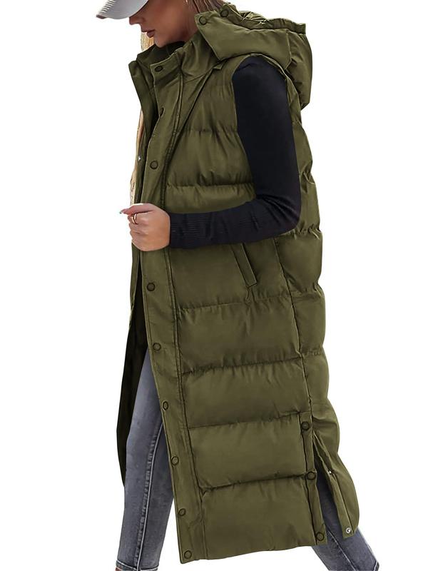 Serene Long Puffer Vest